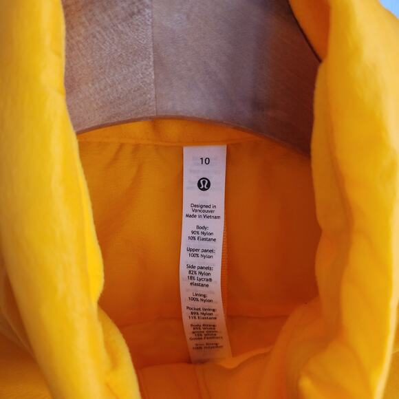 Lululemon Down for It Tech Vest -Tangerine - Size 10 - Goose Down - sold out - Picture 3 of 10